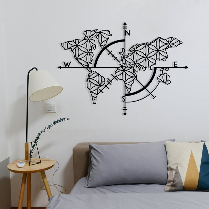 Wallity Ritorno Escultura de Pared Negra